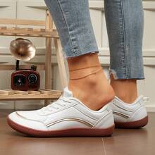 SOSENFER Women's Running Shoes, Comfortable, Lightweight, Versatile And Breathable Sports Casual Shoes. - Platinum - View 4
