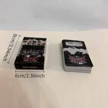 55pcs SKZ EATe Mini Album Official Collector's Set | LOMO Photo Cards + Comeback Album Cards | Fan Gift, Suitable For Album Wall, Birthday Party Decoration - For Fan Album Display, High-Quality Printing, Gift For Everyone, Fan Merchandise, Collection Display, Fashionable Stickers, Premium Printing Decorative Cards, Sticker Set, Fans, Music Lovers - Multicolor - View 10
