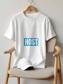 Board-Game-Lover-Trivia-Game-Night-Funny-Game-Show-Host-T-Shirt001 - 白色 - 查看 4