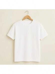 Kit 5 Plain T-Shirts Casual Stylish Minimalist Unisex Male Female 100% Cotton Premium Top Streetwear New Release Immediate Shipping Various Colors!! Plus Size - 查看 5