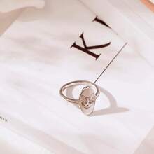 Personalized Custom Pet Portrait Ring Cat Mom Birthday Dog Remembrance Memorial Jewelry Dog Nose Pup Paw Print Cat Lover Gift For Her