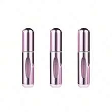 1pc/3pcs/4pcs 5ml Refillable Travel Perfume Atomizer Spray Bottle, Portable Bottom Filling Perfume Bottle - Bạc sáng - Xem 11