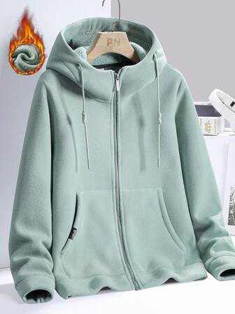 2025 New Thickened Fleece Jacket, Women's Hot-Selling Product For Spring, Autumn And Winter, Fleece Lining For Warmth, Suitable For Skiing And Other Sports Wear
