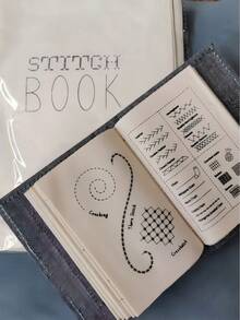 全新实用DIY刺绣针法指南，刺绣针法技巧手册，缝纫入门书籍，提升您的手工技能，适合初学者和刺绣爱好者，情人节、生日、感恩节、母亲节送给女性的绝佳礼物