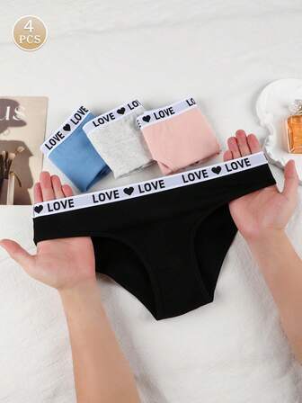 4pcs/Pack Women's Seamless Sexy Thong Panties, Mid-Waist Breathable & Comfortable Ladies Underwear