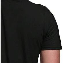 Goku Kanji Basic T-Shirt 100% Cotton Round Neck Shirt - 黑色 - 查看 2