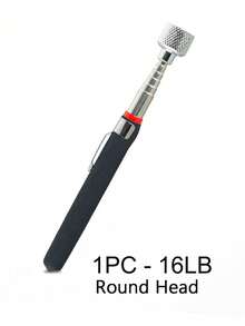 1pc Retractable Magnet Pickup Tool 2/5/8LB/10lb Precision Telescopic Pickup Pen Orange Telescopic Adjustable Picking Up Small Pieces Strong Magnetic Suction Rod, Tools For Men