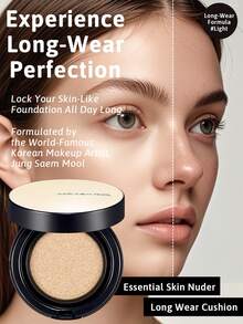 JUNG SAEM MOOL 基础遮瑕气垫粉底液#17 Fair Light，气垫替换芯，持久遮瑕，轻盈透气，易于补妆，微粉技术，适合所有肤质，敏感肌肤适用，日常使用及特殊场合使用 - #17 fair light - 查看 2