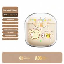 Sanrio Semi-In Ear Wireless Bluetooth Earbuds Official Licensed Cute Cartoon Headphones With Long Battery Life HiFi Sound Quality, Cute Aesthetic Earphones For Daily Use Gift Ideas For Everyone