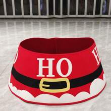 Falda de árbol de Navidad con estampado de lentejuelas 2025, falda redonda de árbol de Navidad, decoración del hogar, decoraciones navideñas, decoración de habitación, decoraciones navideñas de invierno, regalos de Navidad, decoración navideña - YINHUASW-01 - Ver 5