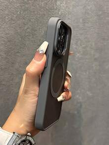 VOUVI Ốp lưng điện thoại chống sốc, từ tính, mờ đính đá lấp lánh, tương thích với iPhone 17 16 15 14 13 12 11 Pro Max, cũng như 17 Air 16 15 14 Plus. Phụ kiện điện thoại cao cấp dành cho nam và nữ, ốp lưng cơ bản, quà tặng mùa xuân, sinh nhật, kỷ niệm. - Nâu sẫm - Xem 4