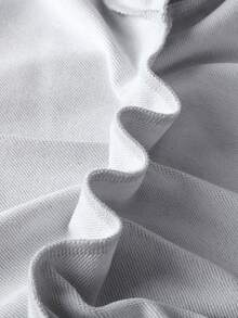 1pc Women's Casual Loose Fit English Print Pattern Crew Neck Sweatshirt, Versatile For Daily Wear, Autumn/Winter