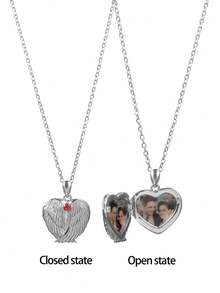 Customized Personalized European And American Cross-Border Color Photo Necklace, Mother's Day Gift, Valentine's Day Gift, Birthday Anniversary Gift, For Friends, Classmates, Graduation, , Family, High-End Gift, Southeast Asia,Jewellery For Ladies ,Boho Statement - Style 1 - View 18
