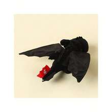 Universal Pictures Búp bê nhồi bông Toothless dễ thương, có móc đeo ba lô tháo rời và phụ kiện đeo vai để đứng, món quà Giáng sinh và sinh nhật tuyệt vời cho gia đình và bạn bè. - Không răng - Xem 3