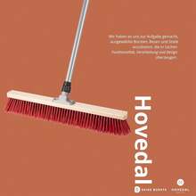 Straßenbesen 60 cm mit Stiel, Strassenbesen mit Teleskopstiel, Besen, Kehrbesen, Gartenbesen für Straßen, Draußen