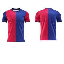 1 buah Jersey Sepak Bola Kustom - Set Kaos Lengan Pendek dengan Nama & Nomor Kustom. Pakaian Olahraga Cepat Kering dan Menyerap Keringat, Ideal Sebagai Hadiah. - MultiWarna - View 2
