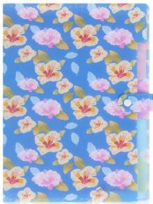 Flower Style File Folder, Back To School Expanding File Folders With Labels, Stylish File Organizer, Accordion File Organizer Letter Size For School, Office And Home, Multi Colors Optional Back To School, School Supplies