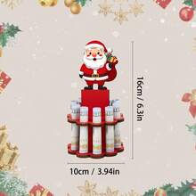 3pcs Christmas Wooden Crafts Santa Snowman Tree Money Clip Holders, Festive Home Decor For Holiday Gifts, Autumn Xmas Decorative Ornaments Christmas Gift,Office Desk Accessories,Very Suitable For Boyfriend Or Colleague