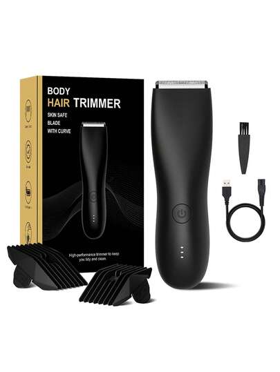 男士电动剃须刀，鼻毛和体毛修剪器，无线男士私处及体毛修剪剃刀