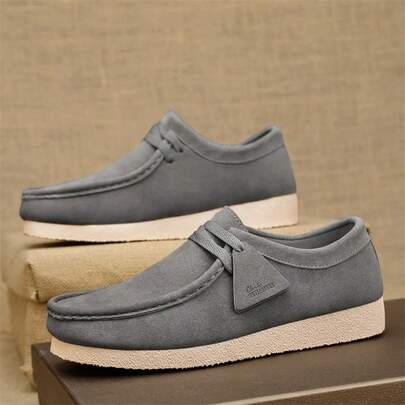 (Size Runs Small, Please Order One Size Up) Men's Vintage Slip-On Casual Loafers, Anti-Slip, Breathable, Comfortable, Fashionable & Minimalist