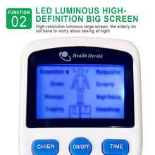 TENS Unit Muscle Stimulator Electric Pulse Body Massager Multi-Function Massage Instrument With 8pcs Electrode Pads