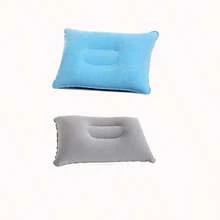 Portable Inflatable Nap Pillow For Outdoor Travel, Compact Square Inflatable Seat Cushion, Lumbar Support Air Pillow - Multicolor - View 14