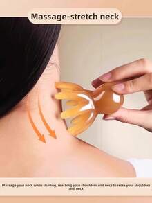 5/3/1 Octopus Scalp Massage Comb, A Portable Octopus-Head SPA Massage Comb For Meridian Scraping And Scalp Massage. It Relieves Fatigue, Soothes And Relaxes, And Provides Massage And Scraping. This Multi-Functional Portable Massager Makes A Great Birthday Gift, Party Gift, Christmas Gift, Or Holiday Gift. - Multicolor - View 5