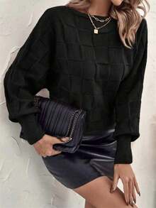 Women Sweaters - Black - View 4
