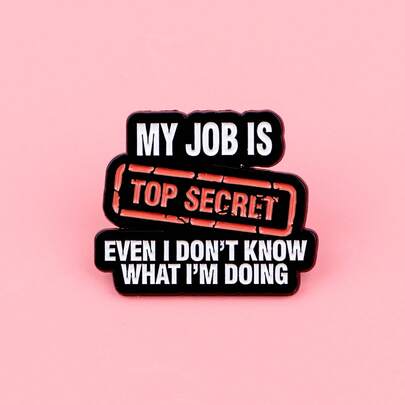 Enamel Pin Lapel Pins Badges On Backpack Women's Brooch Clothes Gift Jewelry Fashion Accessories