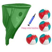 Granny Pants Yard Game, Oversized Granny Pants Outdoor Game With 4 Bouncy Balls And 1 Pump, Yard Party Family Reunion Games & Team Games For Adults