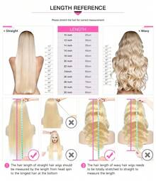 613 Blonde Body Wave Hair Wig Pre Plucked 20-40 Inch 100% Human Hair Wig 13x4 13x6 HD Lace Frontal Wigs 200 Density - S613 - 查看 11