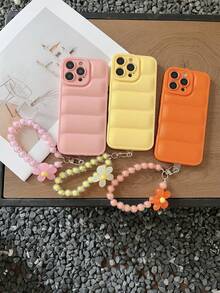 1 件可爱面包设计手机壳,最新热销 2025 手机壳带挂绳,兼容三星 Galaxy S25、S24、S24 Plus、S24 Ultra、S24 FE、S20、S21、S22、S23 和 11、11 Pro、11 Pro Max、12、12 Pro、12 Pro Max、13、13 Pro、13 Pro Max、14、14 Pro、14 Pro Max、15、15 Pro - 粉色 - 查看 6