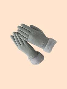 Zestaw 2 szt.: ciepła dzianinowa czapka + wiatroszczelne rękawiczki z funkcją obsługi ekranu dotykowego, odpowiednie do biegania, na uczelnię, na spotkania świąteczne, wygodna podszewka zapewniająca całodzienne noszenie, pasujące do różnych strojów, idealne na zimne dni, na narty i na co dzień, unisex, 4 modne, jednolite kolory dla mężczyzn i kobiet - Wielokolorowe - Zobacz 22