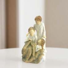 MINGZHANG 1PC Sculpted Hand-Painted Figure,Generations,Heart To Heart, Making Memories That Last Lifetimes, Reflects Time Spent With Grandmother, Mother, Daughter, And What Is Learned From Loving Family Relationships,The Perfect Gift For Christmas - 彩色 - 查看 2