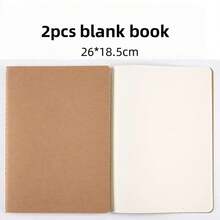 3pcs/2pcs/1pc Kraft Paper Pocket Notebooks - Perfect For Travel, School And Office - Unlined/Lined Pages - Diary, Memo Pad - Brown Cover, Back To School Supplies, Compact Pocket Notebook, Memo Pad, Writing Journal