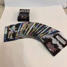 55pcs SKZ EATe Mini Album Official Collector's Set | LOMO Photo Cards + Comeback Album Cards | Fan Gift, Suitable For Album Wall, Birthday Party Decoration - For Fan Album Display, High-Quality Printing, Gift For Everyone, Fan Merchandise, Collection Display, Fashionable Stickers, Premium Printing Decorative Cards, Sticker Set, Fans, Music Lovers - Multicolor - View 9