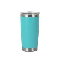 1 Piece Personalized 20 Oz Vacation Mug, Custom Travel Mug, Beach Mug, Stainless Steel Mug, Girls Travel Gift, Laser Engraved Mugs - Multicolor - View 13