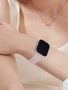 二合一运动硅胶表带和表壳套装，兼容 40mm、41mm、42mm、44mm、45mm、46mm 和 49mm 尺寸的 表带和表壳。柔软舒适的硅胶表带搭配铆钉表扣。防震防刮的硬质 PC 材料和钢化玻璃保护膜一体成型。兼容 Series Ultra/11/10/9/8/7/6/5/4/SE。男女通用智能手表表带和表壳套装。 - 奶茶色 - 查看 9