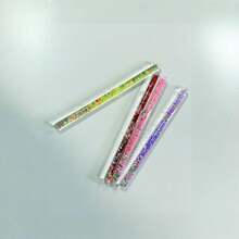 1 Peça Brinquedo Sensorial Bastão Luminoso/Brinquedo Anti-Estresse/Bastão Luminoso ABC/Brinquedo de Terapia de Relaxamento Líquido/Brinquedo Criativo para Adolescentes, Cor Aleatória - Multicolorido - Visão 5