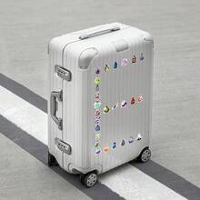 50 piezas Pegatinas de pociones misteriosas de magia oscura con diseños de dibujos animados y graffiti para cuadernos, patinetas