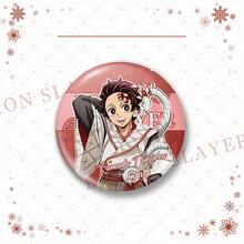 1 Piece, Spell Back To Battle Haikyu Badge, Expression Pack, Tinplate Laser Bar, 58mm Badge, Pin, Brooch, DIY Button Technology.