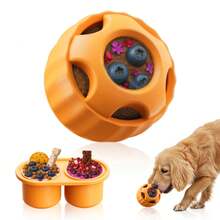 Juguetes para perros Alfombra de laminado interactiva de silicona Bola de aperitivos Tazón con accesorios antiestrés y antipérdida de motivación Juego de rompecabezas Juguete de mascotas divertido Conjunto de laminado