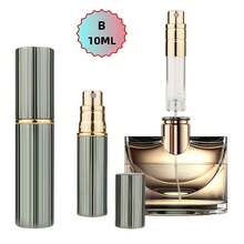 Perfume Travel Refillable Bottle,Bottom-Filling Perfumes Atomizer,Mini Cologne Dispenser, Portable Fragrances Sprayer Pocket Size Perfume Container For Women Men Cruise Trip Gift-F809SJ