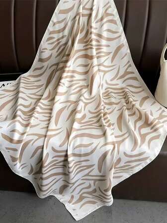 Polyester Fiber Vintage Printed Scarf