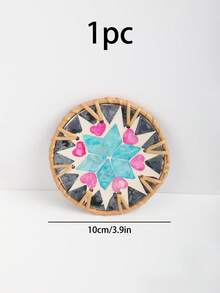 一款多色DIY圆形杯垫，一款北欧风手工藤编杯垫，一款贝壳形杯垫，兼具吸水、防冻和隔热功能。适用于派对、聚会、酒吧、家居和办公室——自然简约，是送礼佳品，也是送给男士的个性化创意礼物，性价比极高。 - 彩色 - 查看 20