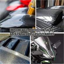 DIY Pelicula Profesional Adhesiva De Vinilo De Fibra De Carbono 4D,vinil automotriz calefacción, impermeable, sin burbujas, para interior y exterior del automóvil, computadora portátil, gamepad 03x3m - ColorB - Ver 3