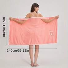 1 Piece Of Wearable Bath Towel, Butterfly Coral Fleece Thick Bath Skirt, Adult Style, Quick Drying Water Absorbing Bath Towel, Bathroom Supplies, Sauna Skirt, Women's Spa Sauna Wrap