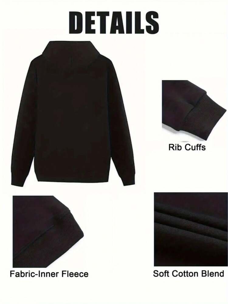 Men Hoodies - màu đen - Xem 5