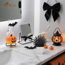 Der Rose 2 Pack Small Fake Plants Mini Artificial Potted Plants For Table Desk Home Bathroom Office Decor