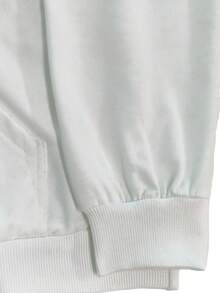 Sweat-shirt-shirt graphique avec bande sur le dos, ALKALINE TRIO, sweat-shirt à capuche mode homme avec imprimé crâne créatif dans le dos, style casual, pull à capuche d'automne et d'hiver - Blanc - Voir 2